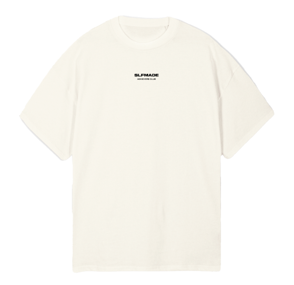 Achievers Club T-shirt - Cream