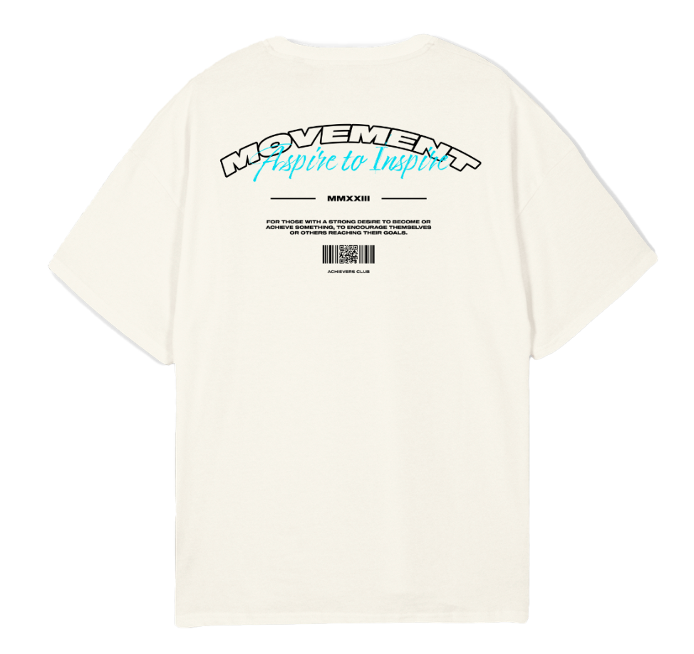 Achievers Club T-shirt - Cream