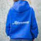 Elegance Oversized Hoodie Cobalt Blue