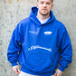 Elegance Oversized Hoodie Cobalt Blue