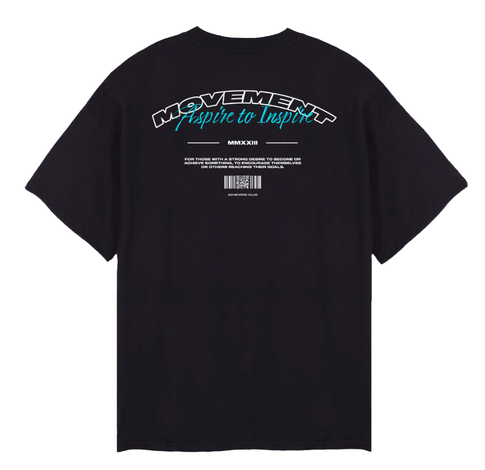 Achievers Club T-shirt - Black