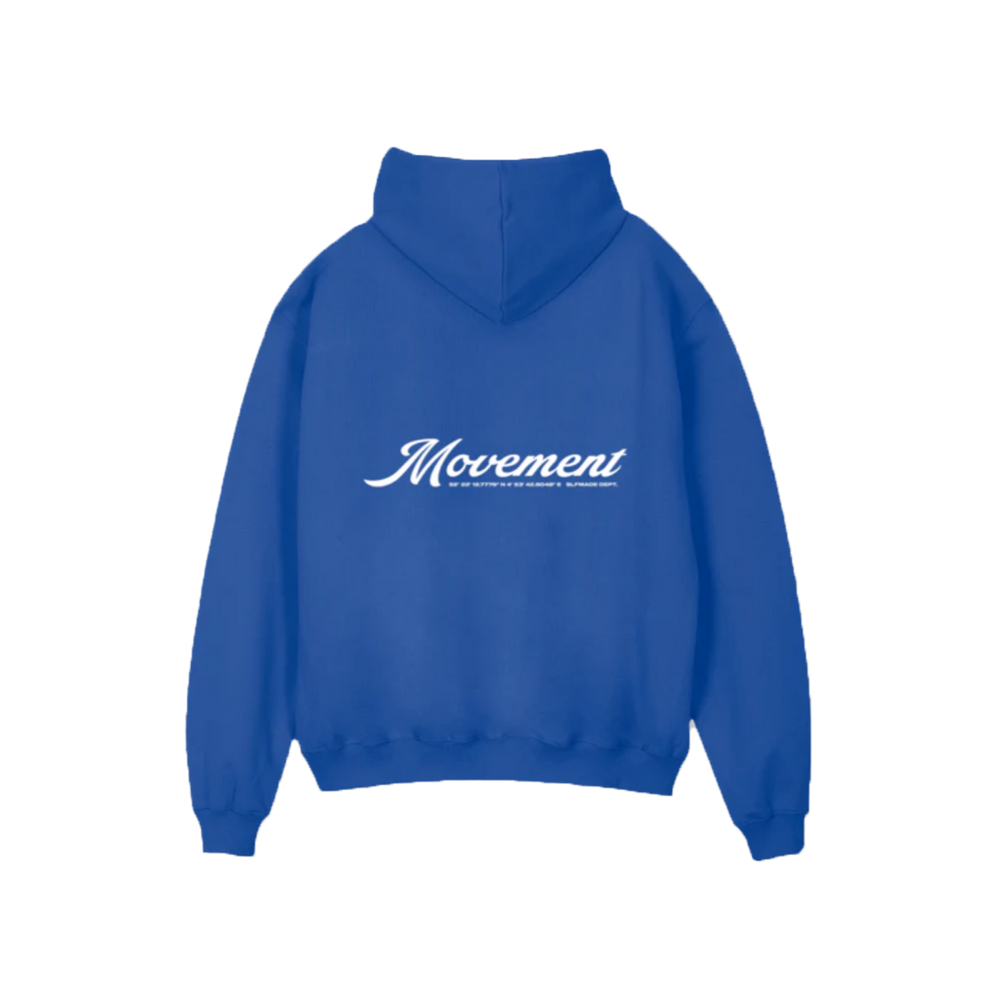 Elegance Oversized Hoodie Cobalt Blue