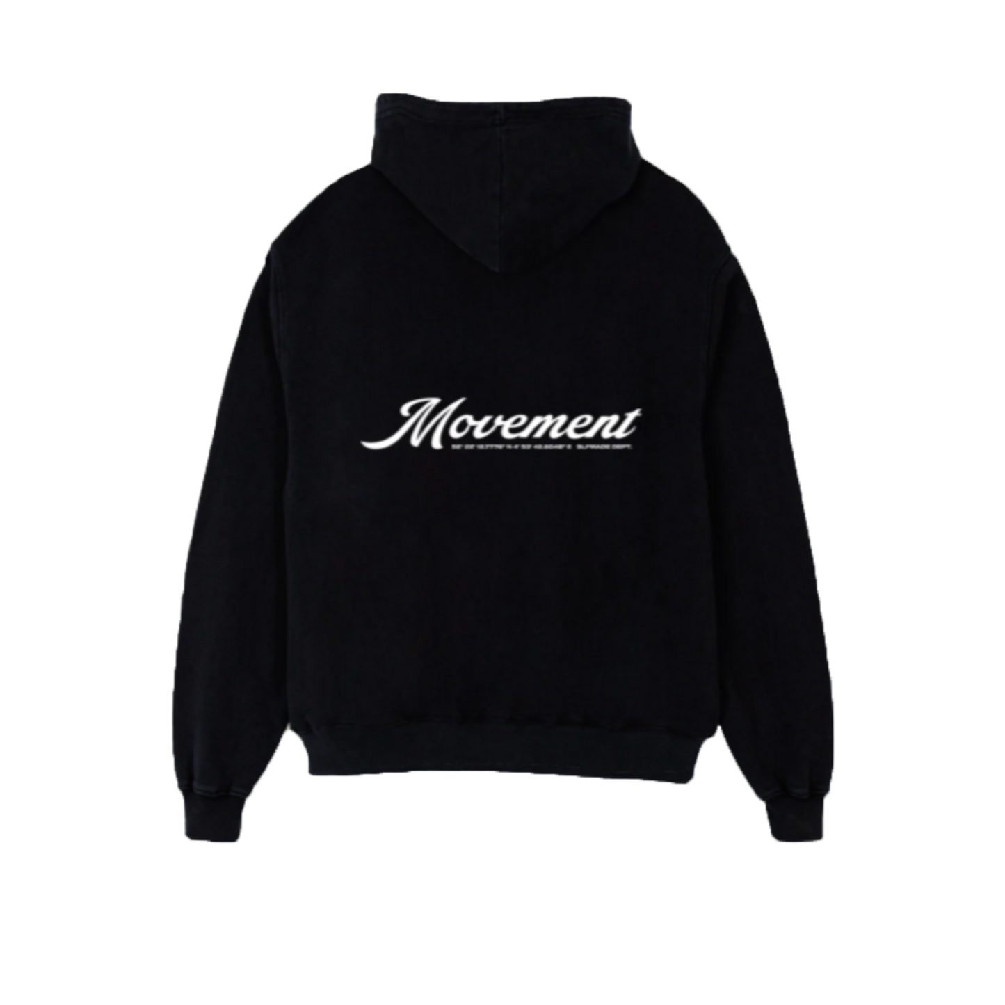 Elegance Oversized Hoodie Black